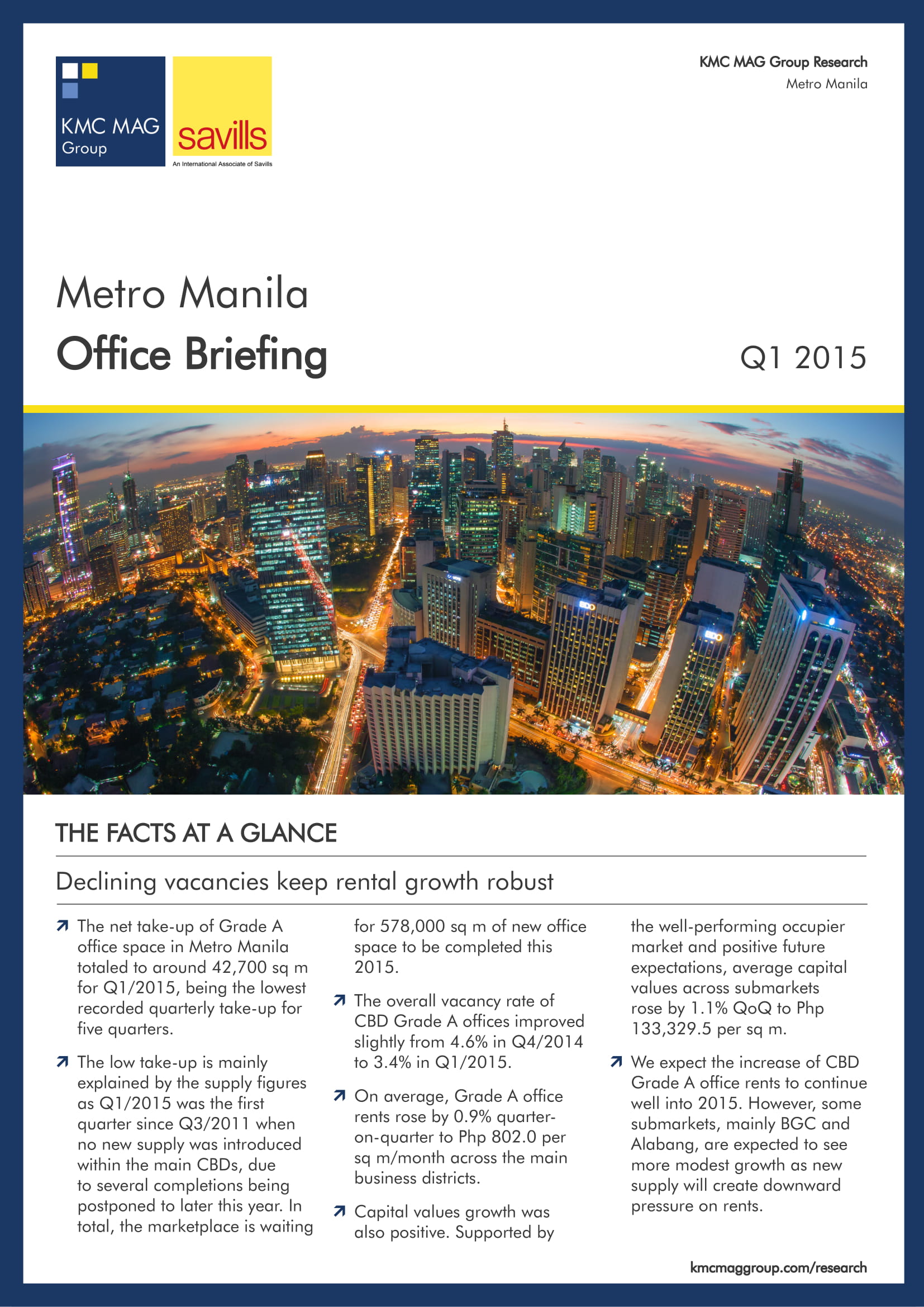 Metro Manila Office Briefing Q1 2015