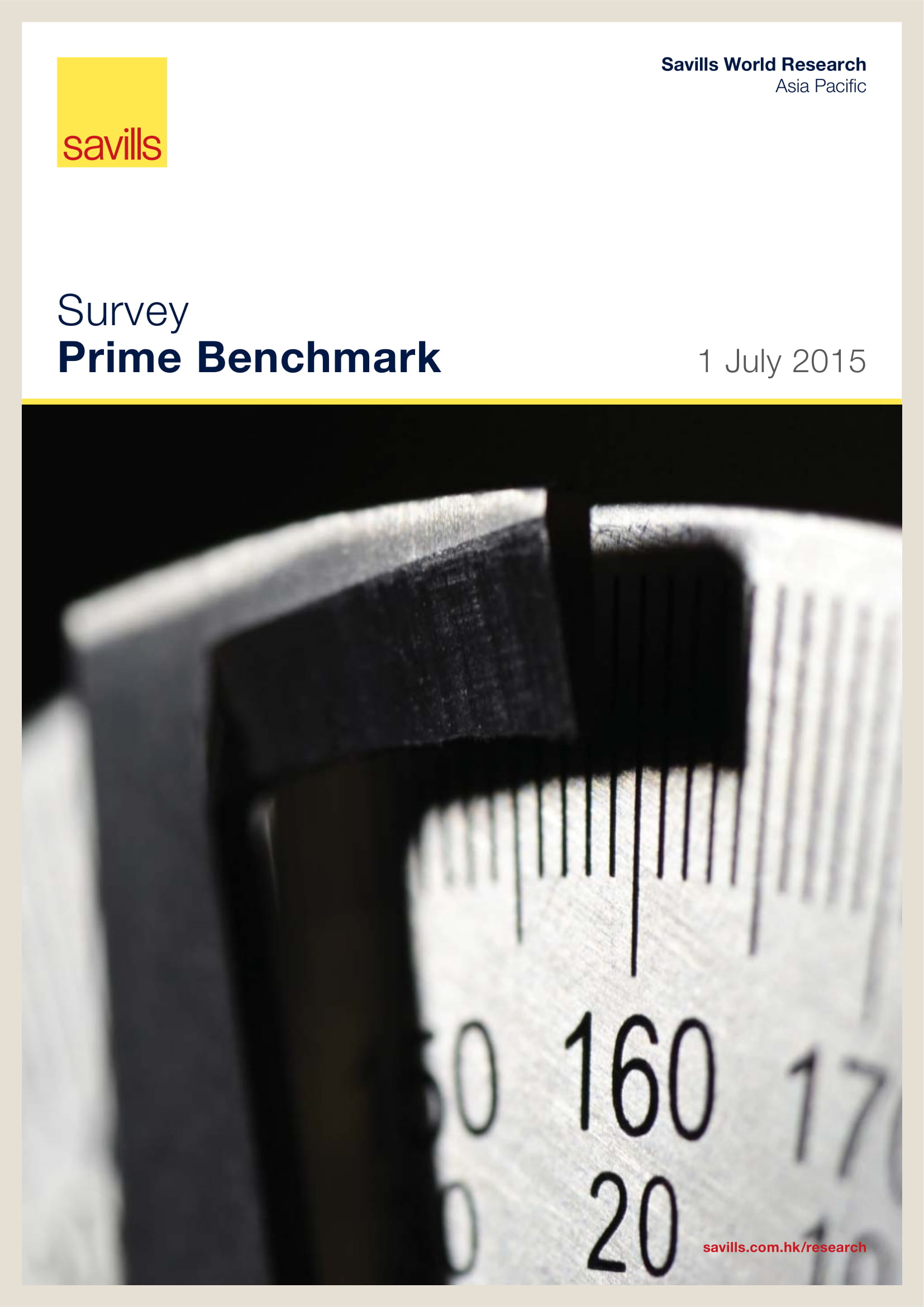 Survey Prime Benchmark 1 July 2015