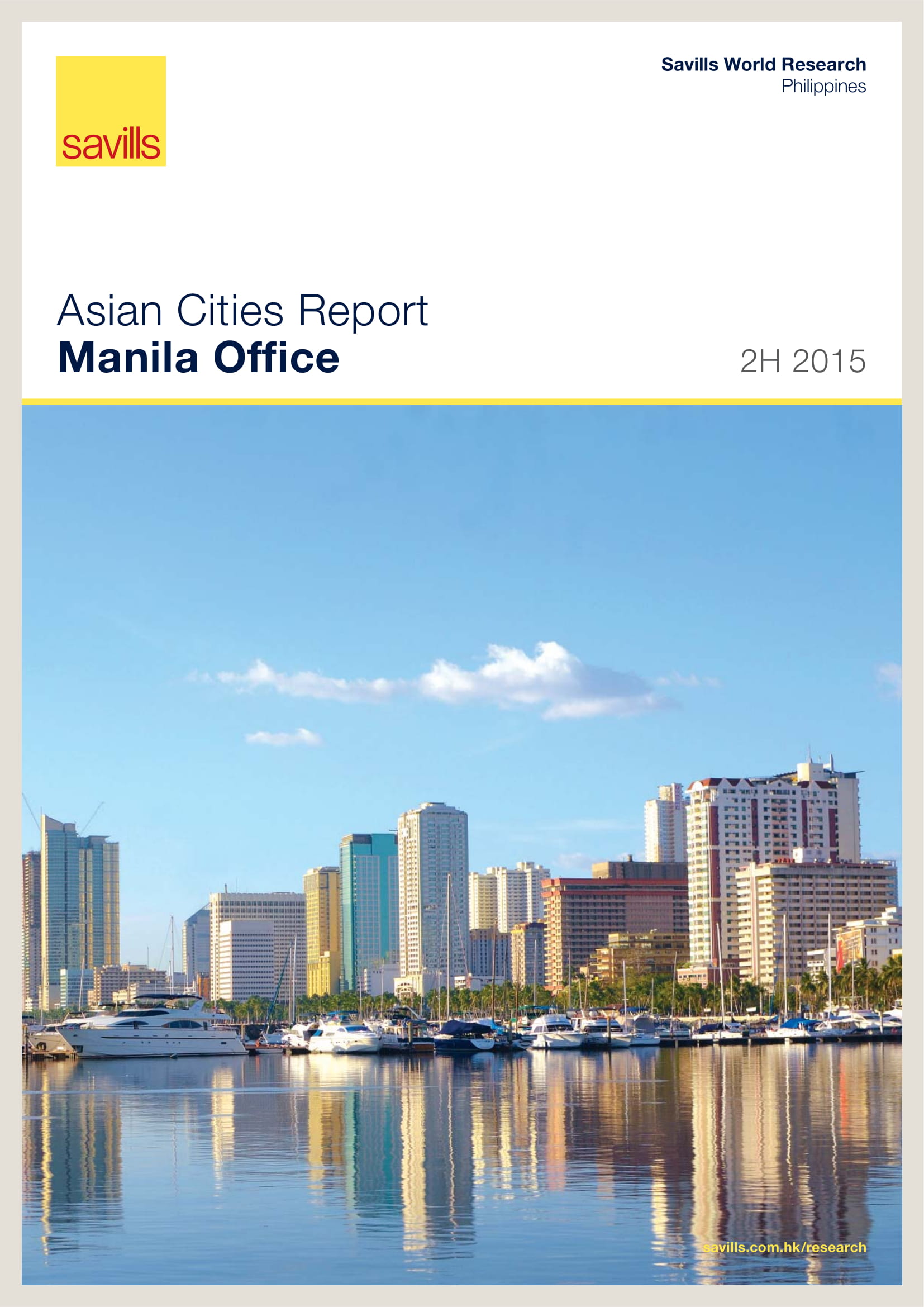 Asian Cities Report Manila Office 2H 2015