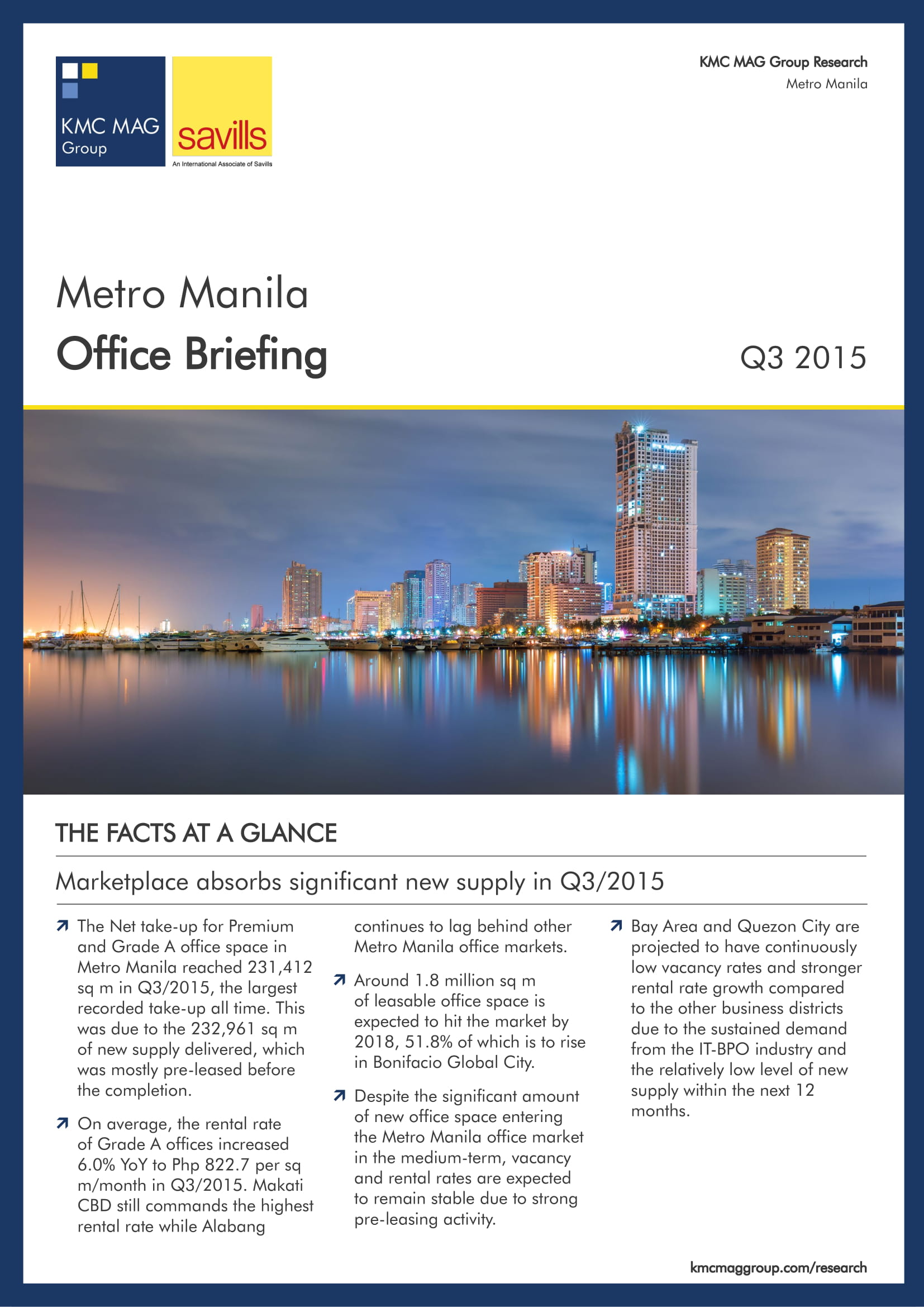 Metro Manila Office Briefing Q3 2015