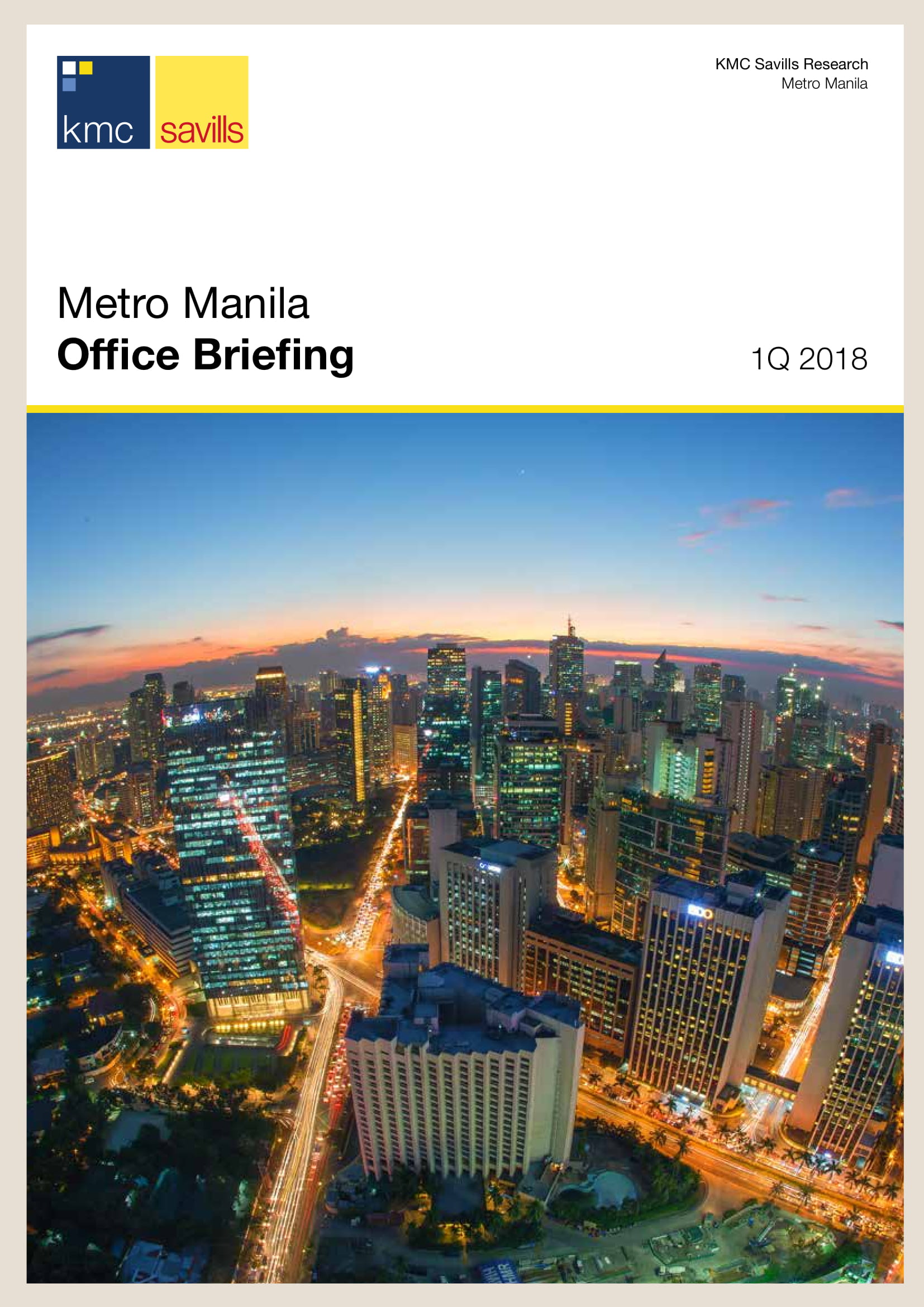 Metro Manila Office Briefing 1Q 2018