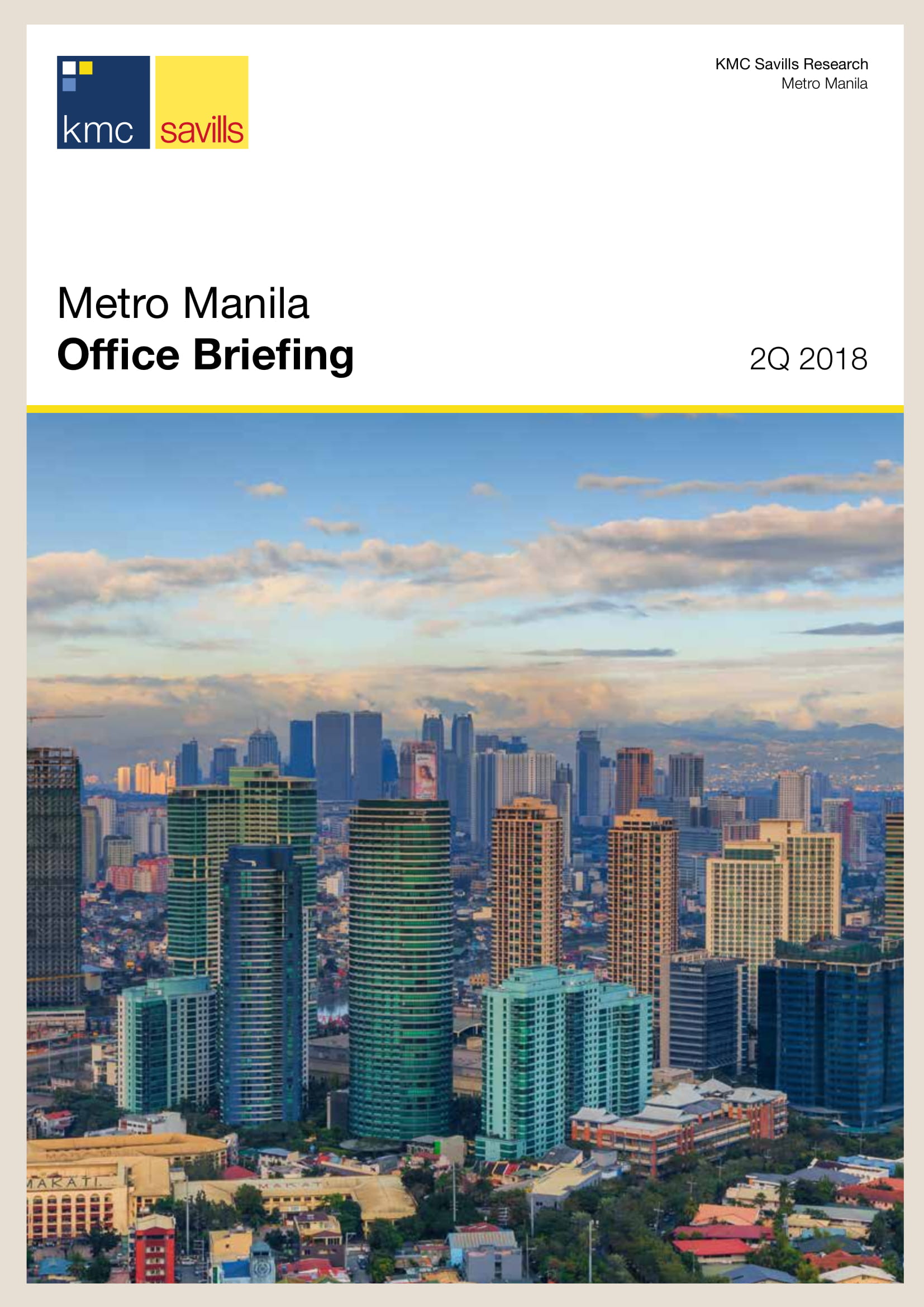 Metro Manila Office Briefing 2Q 2018