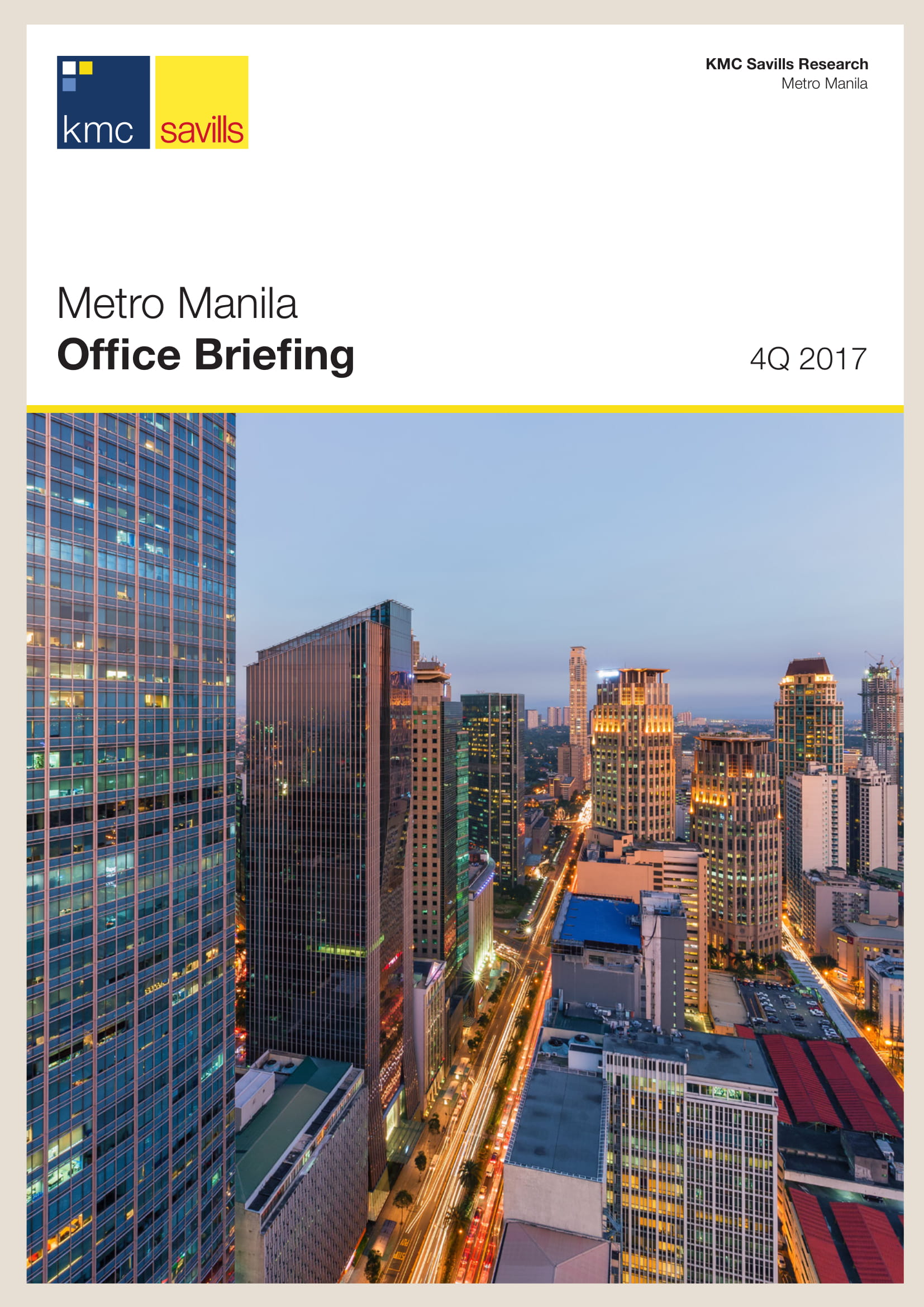 Metro Manila Office Briefing 4Q 2017