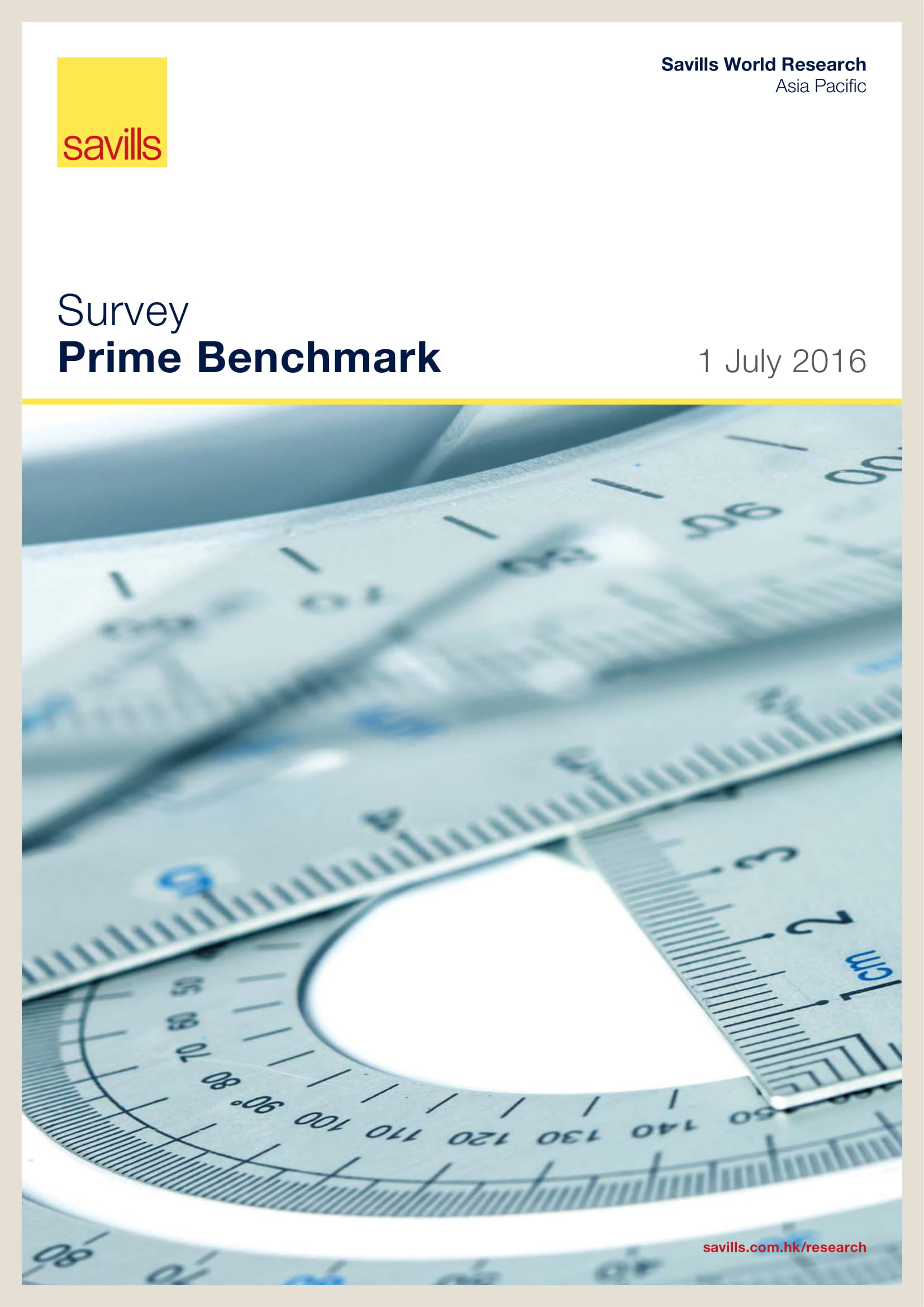 Survey Prime Benchmark 1 July 2016