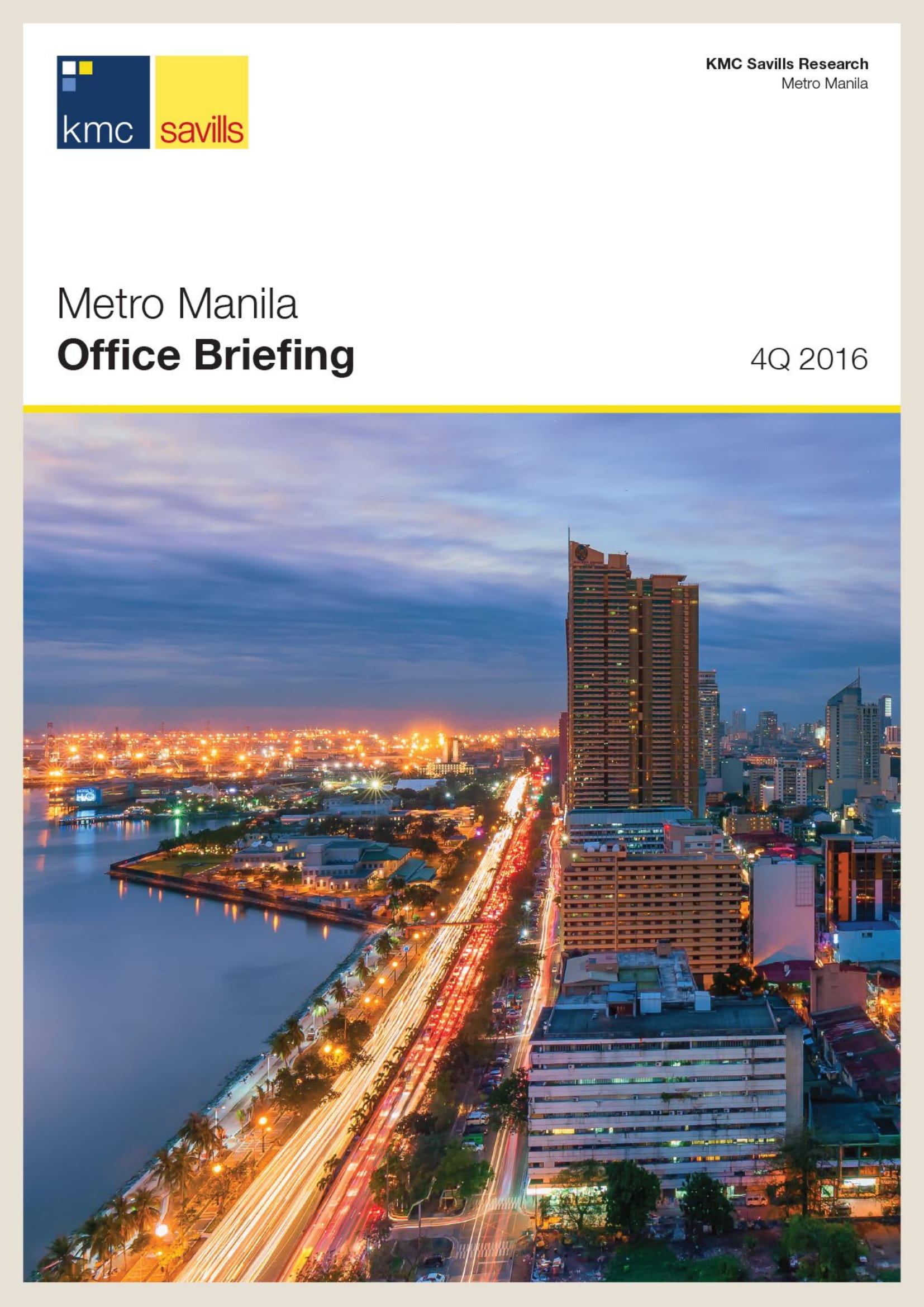 Metro Manila Office Briefing 4Q 2016